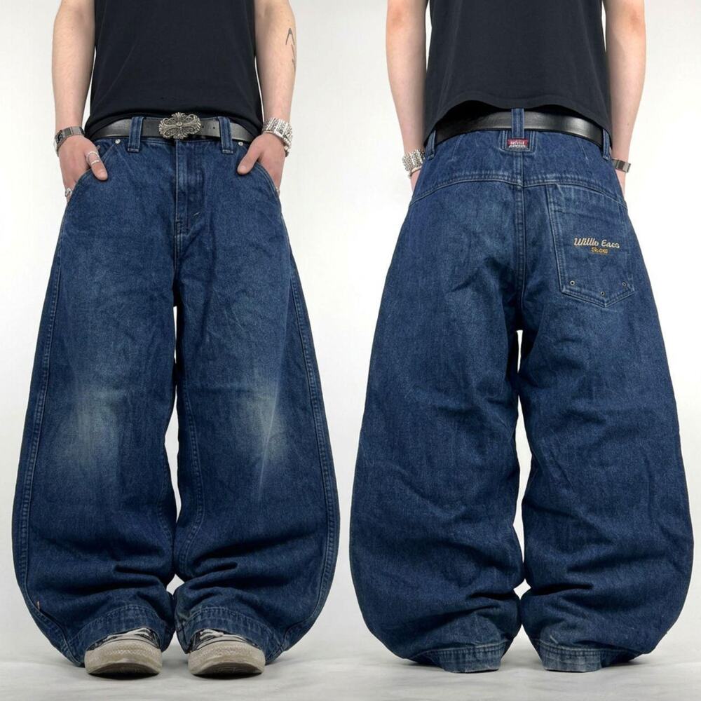 Vintage y2k grunge archive faded stonewash cyber skater rare jeans